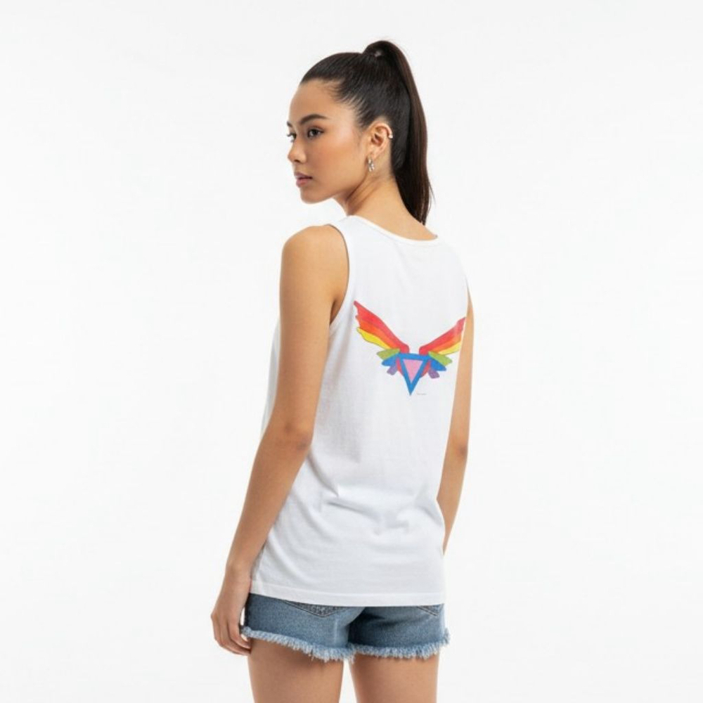 Vintage 1991 LGBTQIA2S+ Sleeveless Tank -Large -Flaws